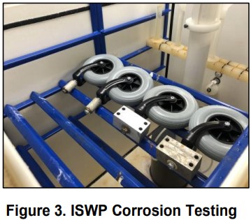Figure 3. ISWP Corrosion Testing