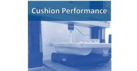 Cushion indenter with words "Cushion Performance"