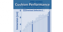 Chart with words "Cushion Performance"